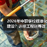2026年中职学校标准化建设?达标工程别等政策追着你跑(图3) 2026年中职学校标准化建设?达标工程别等政策追着你跑(图3)