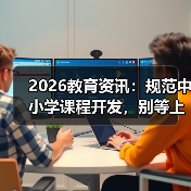 2026教育资讯:规范中小学课程开发,别等上面拍桌子(图3) 2026教育资讯:规范中小学课程开发,别等上面拍桌子(图3)