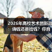 2026年高校艺术团新政：烧钱还是捡钱？你自己选（图4）