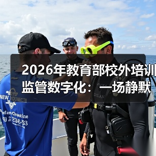 2026年教育部校外培训监管数字化：一场静默的效率实验（图1）