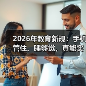 2026年教育新规：手机管住、睡够觉，真能实现吗？（图2）