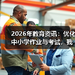2026年教育资讯：优化中小学作业与考试，我们可能想错了