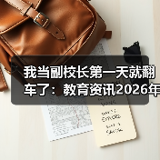 我当副校长第一天就翻车了：教育资讯2026年推动法治副校长进校园宣讲全员覆盖（图4）
