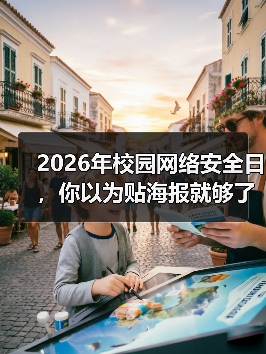 2026年校园网络安全日,你以为贴海报就够了?(图1) 2026年校园网络安全日,你以为贴海报就够了?(图1)