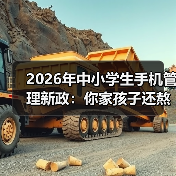 2026年中小学生手机管理新政：你家孩子还熬夜刷视频？