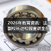2026年教育资讯:法治副校长进校园宣讲全员覆盖,这3个问题你必须想清楚(图2) 2026年教育资讯:法治副校长进校园宣讲全员覆盖,这3个问题你必须想清楚(图2)