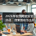 2026年校园网络安全日活动，效果到底怎么样（图1）