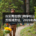 压实属地部门和学校三方双减责任，2026年教育治理会迎来实质变化吗？（图3）