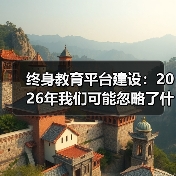 终身教育平台建设:2026年我们可能忽略了什么(图2) 终身教育平台建设:2026年我们可能忽略了什么(图2)
