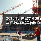 2026年，国家学分银行能解决学习成果转换的老问题吗？
