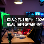 踩坑之后才明白:2026年幼儿园开设托班提供普惠托位服务,双职工家庭别再走我的老路(图4) 踩坑之后才明白:2026年幼儿园开设托班提供普惠托位服务,双职工家庭别再走我的老路(图4)