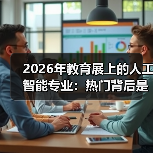 2026年教育展上的人工智能专业:热门背后是什么?(图3) 2026年教育展上的人工智能专业:热门背后是什么?(图3)