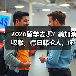 2026留学去哪?美加澳收紧,德日韩抢人,你怎么选?(图3) 2026留学去哪?美加澳收紧,德日韩抢人,你怎么选?(图3)