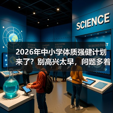 2026年中小学体质强健计划来了?别高兴太早,问题多着呢(图4) 2026年中小学体质强健计划来了?别高兴太早,问题多着呢(图4)