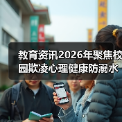 教育资讯2026年聚焦校园欺凌心理健康防溺水等重点领域:一个班主任的自责笔记(图1) 教育资讯2026年聚焦校园欺凌心理健康防溺水等重点领域:一个班主任的自责笔记(图1)