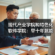 现代产业学院和特色化软件学院：早十年就能避免弯路？（图1）