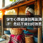 学生心理健康别再靠测评!危机干预如何防患于未然?(图3) 学生心理健康别再靠测评!危机干预如何防患于未然?(图3)