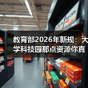 教育部2026年新规：大学科技园那点资源你真会蹭？（图4）