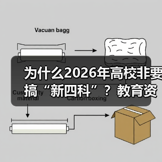 为什么2026年高校非要搞“新四科”?教育资讯告诉你答案(图2) 为什么2026年高校非要搞“新四科”?教育资讯告诉你答案(图2)