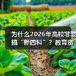 为什么2026年高校非要搞“新四科”?教育资讯告诉你答案(图4) 为什么2026年高校非要搞“新四科”?教育资讯告诉你答案(图4)