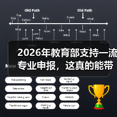 2026年教育部支持一流专业申报,这真的能带来改变吗(图3) 2026年教育部支持一流专业申报,这真的能带来改变吗(图3)