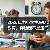 2026年中小学生涯规划教育,你确定不是走形式?(图2) 2026年中小学生涯规划教育,你确定不是走形式?(图2)