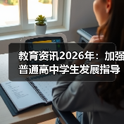 教育资讯2026年:加强普通高中学生发展指导制度?别指望学校(图3) 教育资讯2026年:加强普通高中学生发展指导制度?别指望学校(图3)