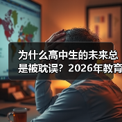为什么高中生的未来总是被耽误?2026年教育资讯解读加强普通高中学生发展指导制度建设(图1) 为什么高中生的未来总是被耽误?2026年教育资讯解读加强普通高中学生发展指导制度建设(图1)
