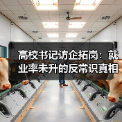 高校书记访企拓岗:就业率未升的反常识真相(图2) 高校书记访企拓岗:就业率未升的反常识真相(图2)