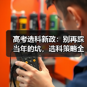 高考选科新政:别再踩当年的坑,选科策略全解析(图3) 高考选科新政:别再踩当年的坑,选科策略全解析(图3)