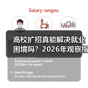 高校扩招真能解决就业困境吗?2026年观察指出结构性矛盾(图2) 高校扩招真能解决就业困境吗?2026年观察指出结构性矛盾(图2)
