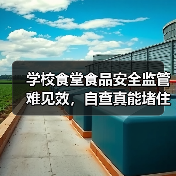 学校食堂食品安全监管难见效,自查真能堵住漏洞?(图1) 学校食堂食品安全监管难见效,自查真能堵住漏洞?(图1)