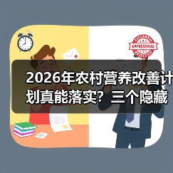 2026年农村营养改善计划真能落实？三个隐藏陷阱别踩