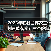 2026年农村营养改善计划真能落实?三个隐藏陷阱别踩(图4) 2026年农村营养改善计划真能落实?三个隐藏陷阱别踩(图4)