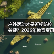 户外活动才是近视防控关键？2026年教育资讯新思路（图2）