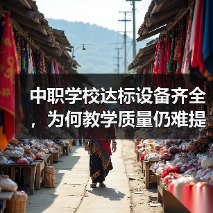 中职学校达标设备齐全，为何教学质量仍难提升？（图3）