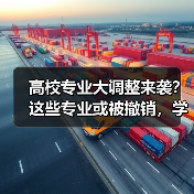 高校专业大调整来袭?这些专业或被撤销,学生如何应对?(图2) 高校专业大调整来袭?这些专业或被撤销,学生如何应对?(图2)