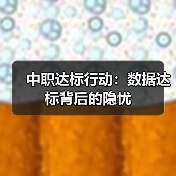 中职达标行动:数据达标背后的隐忧(图3) 中职达标行动:数据达标背后的隐忧(图3)