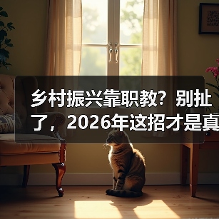 乡村振兴靠职教?别扯了,2026年这招才是真落地(图2) 乡村振兴靠职教?别扯了,2026年这招才是真落地(图2)