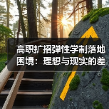 高职扩招弹性学制落地困境:理想与现实的差距(图4) 高职扩招弹性学制落地困境:理想与现实的差距(图4)