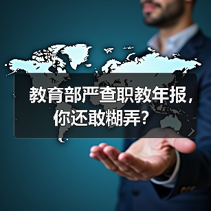 教育部严查职教年报,你还敢糊弄?(图2) 教育部严查职教年报,你还敢糊弄?(图2)