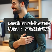 职教集团实体化运作踩坑教训:产教融合联盟如何实现利益捆绑?(图1) 职教集团实体化运作踩坑教训:产教融合联盟如何实现利益捆绑?(图1)