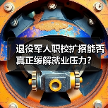 退役军人职校扩招能否真正缓解就业压力?(图3) 退役军人职校扩招能否真正缓解就业压力?(图3)