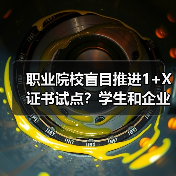 职业院校盲目推进1+X证书试点?学生和企业都说了不!(图4) 职业院校盲目推进1+X证书试点?学生和企业都说了不!(图4)