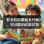 职业院校服务乡村振兴，短训真的能脱贫吗？（图2）
