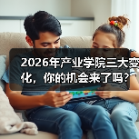 2026年产业学院三大变化，你的机会来了吗？（图2）