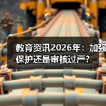 教育资讯2026年：加强保护还是审核过严？（图2）