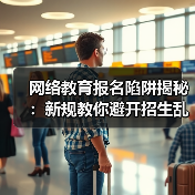 网络教育报名陷阱揭秘：新规教你避开招生乱象（图2）
