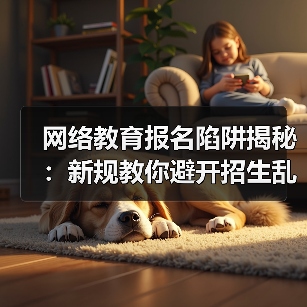 网络教育报名陷阱揭秘：新规教你避开招生乱象（图3）