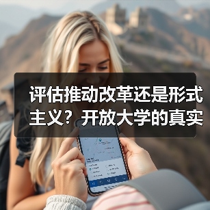 评估推动改革还是形式主义？开放大学的真实困境